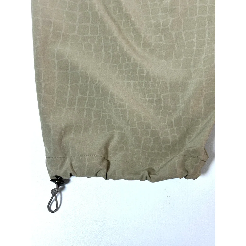 Chico Weekends Women's Tan Beige Capris with Pull Cord‎ Size 0.5 Chico's